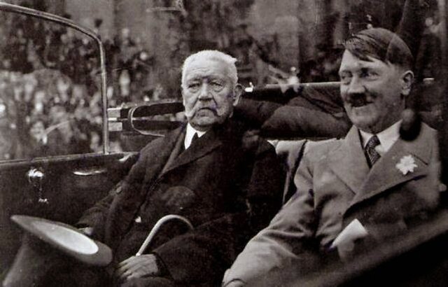Gracias a la alianza con las fuerzas conservadoras, Hitler consigue que el presidente Hindenburg le nombre canciller