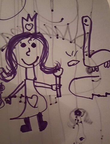 He començat a dibuixar