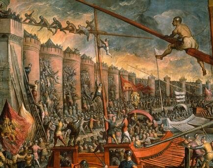 Turks conquer Constantinople (29/5/1453)