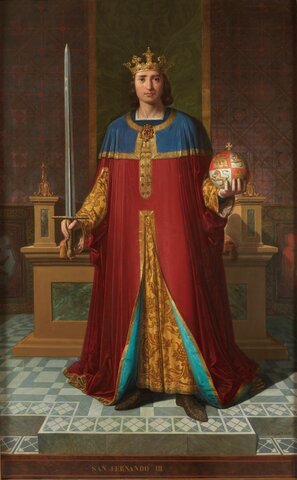 Castilla y león se juntan con Fernando III