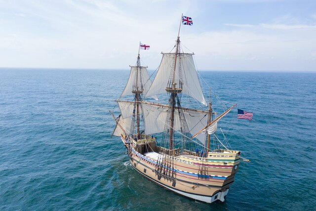 Mayflower arrives