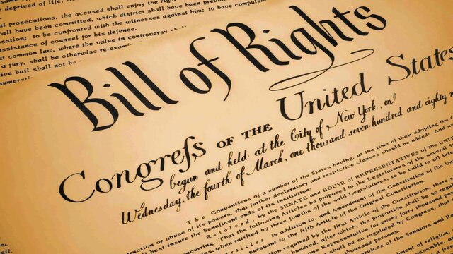 Bill of rights is passed