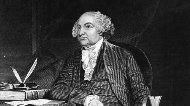 John Adams becomes president