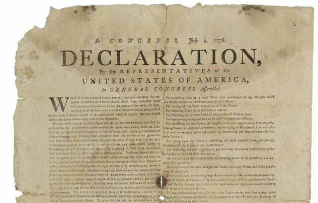 Declaration of Independence is adopted