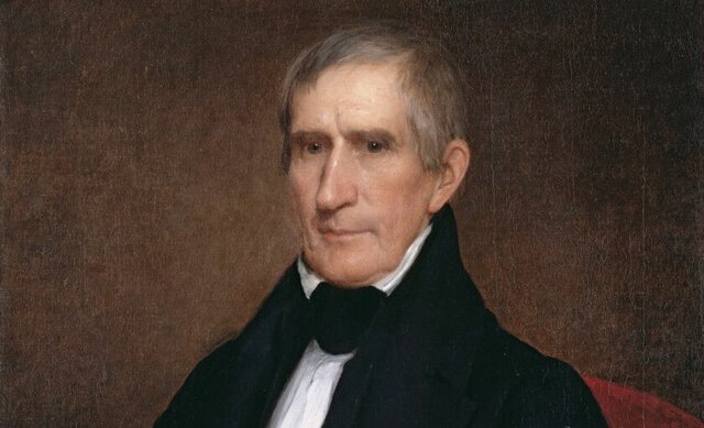 William Henry Harrison becomes president