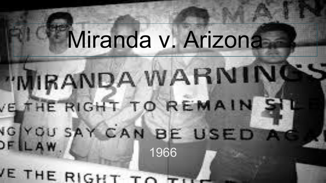 Miranda v. Arizona