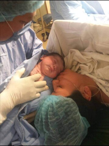 Nacimiento de mi primer hija