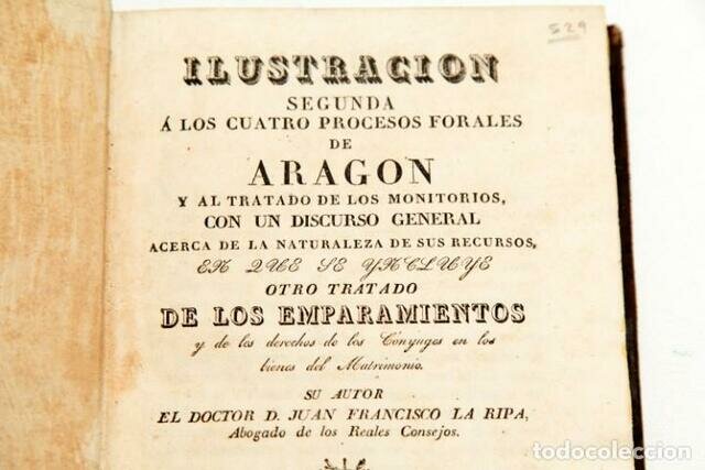 España: Procesos Forales de Aragón