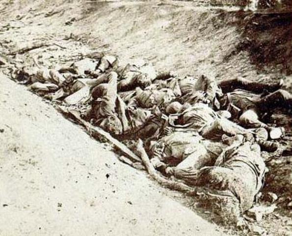 Antietam, day of bloodshed