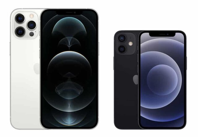 iPhone 12 mini y 12 Pro Max