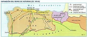 718 NACIMIENTO REINO DE ASTURIAS