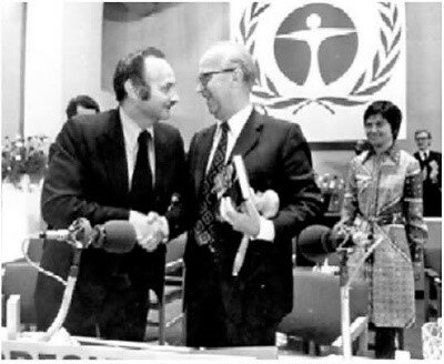 Primera reunión de la Comisión Mundial sobre Medio Ambiente y Desarrollo.