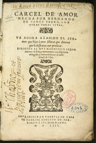 Cárcel de Amor (1492)