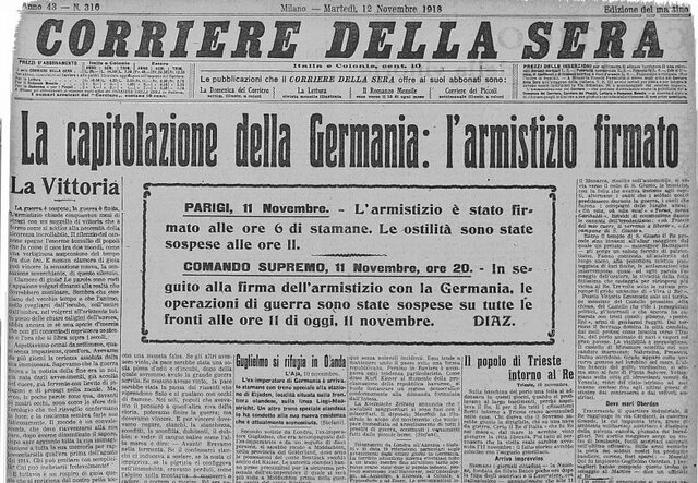 La Germania firma la resa