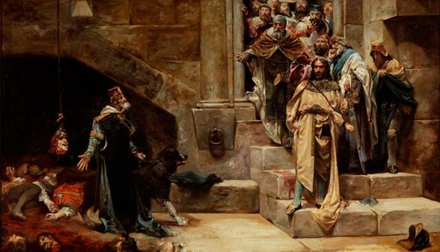 Muerte de Ramiro II el Monje