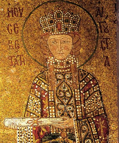 IMPERADRIU IRENE DE BIZANCI GOVERNA EN SOLITARI