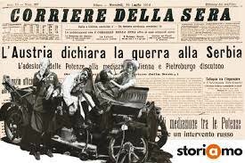 L'AUSTRIA-UNGHERIA DICHIARA GUERRA ALLA SERBIA