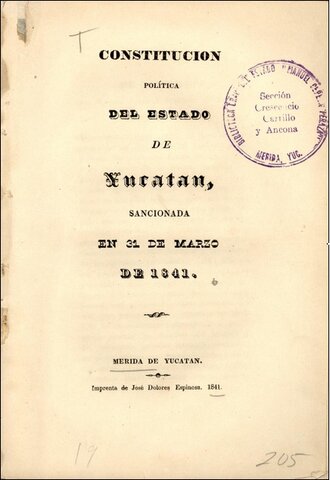 CONSTITUCIÓN DE YUCATÁN