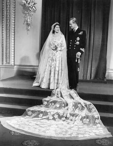 Wedding of Princess Elizabeth and Philip Mountbatten