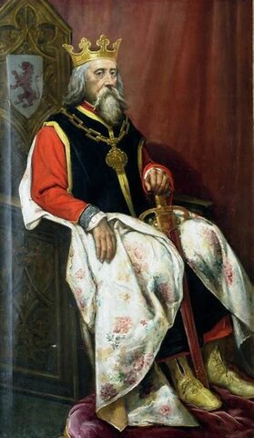 SANCHO III  REY DE CASTILLA Y FERNANDO II REY DE LEÓN