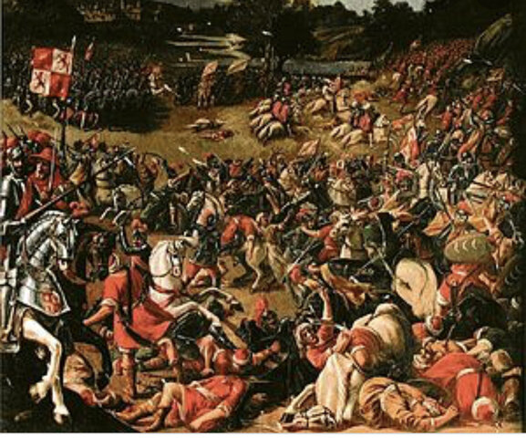 Batalla de Salado en el 1340 en la que Alfonso X| derrota a los Berimerines