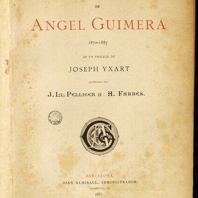 Timeline: cronograma-línia del temps, en ell, hi apareixen 12 autors i autores representatius de la literatura catalana.