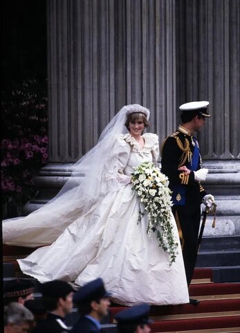 Prince Charles and Diana's wedding
