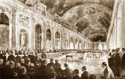 FINE GUERRA E TRATTATO DI VERSAILLES
