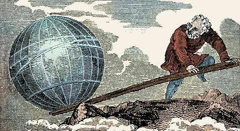 Se establece el principio de la palanca y empuje