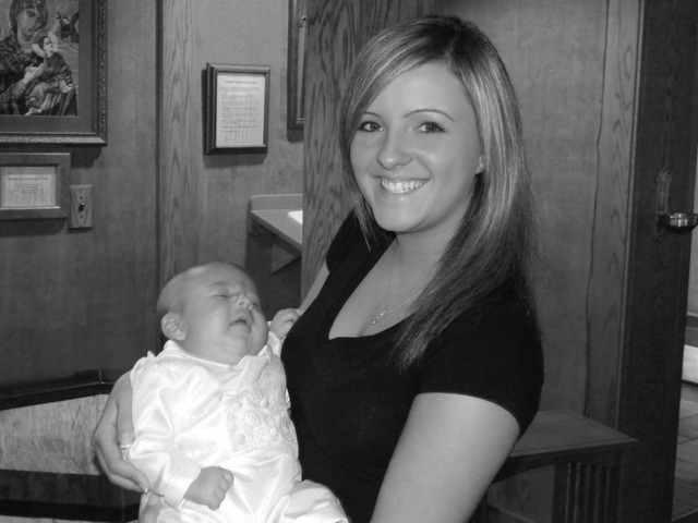 I became a godmother!