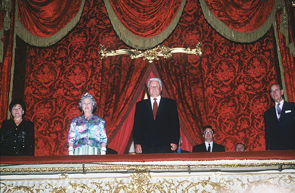 Queen Elizabeth's visit to Russia