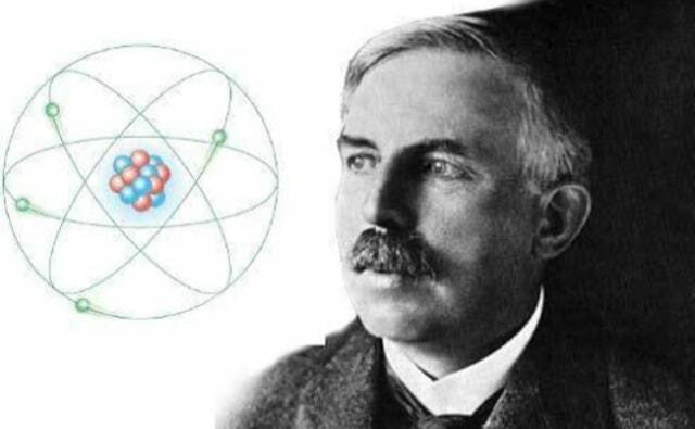 Ernest Rutherford: Núcleo atómico cargado positivamente.