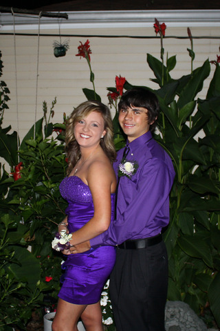 Kyle and I went to homecoming together!