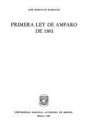 Ley Orgánica de los Tribunales de a Federación