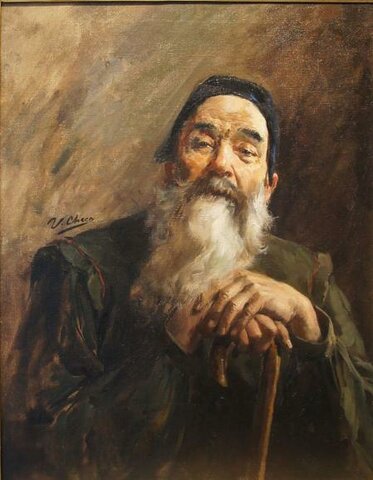 Visión del viejo-Hebreos.