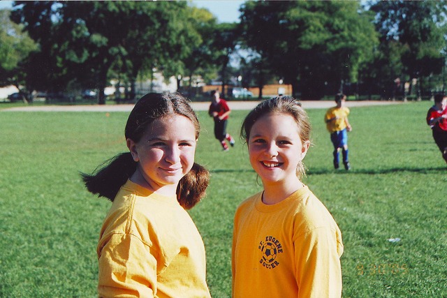 I joined the soccer team!