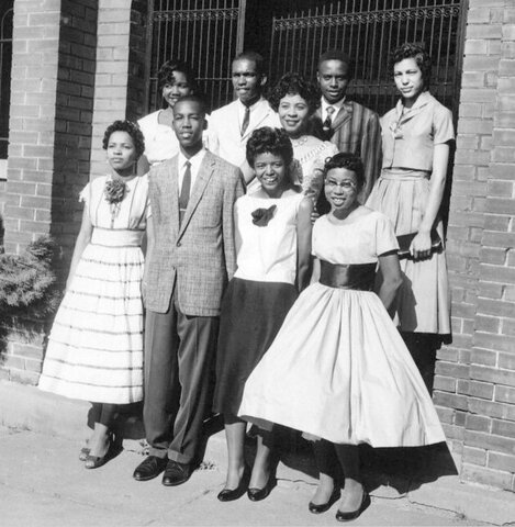 Beginning of the Little Rock Nine