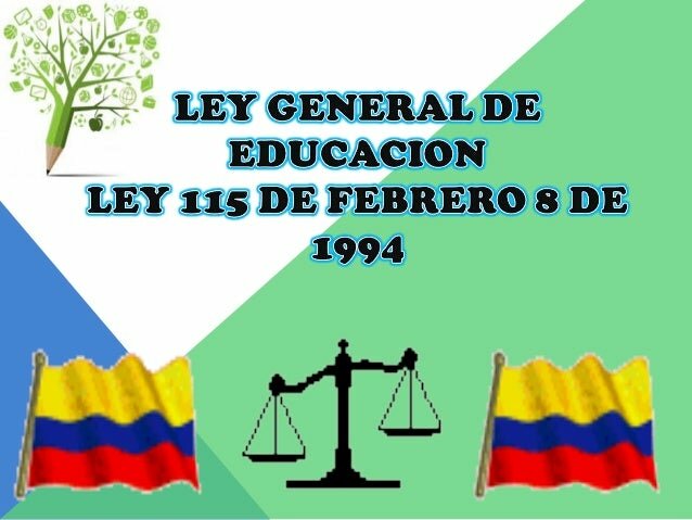 Ley General de Educación 1994