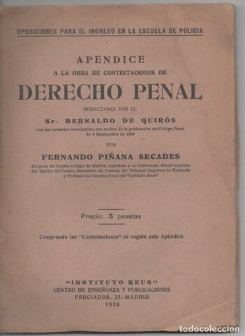 Código Penal 1929