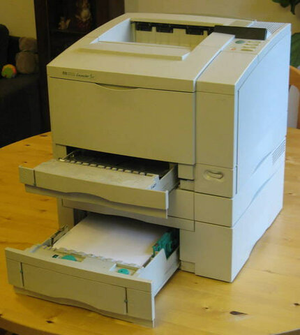 The First Computer Printer