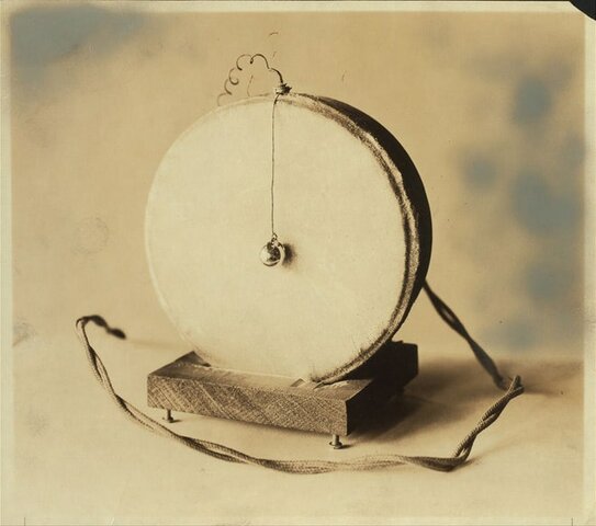 One of The First Microphones