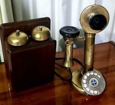 Teléfono candelabro