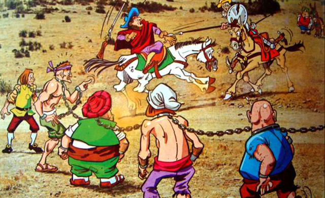 LA LIBERACIÓN DE LOS GALEOTES