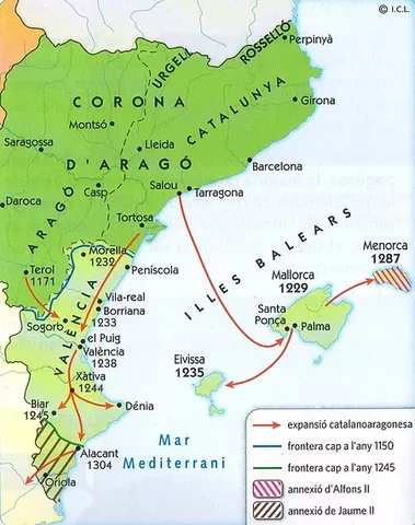 Expansió pel Mediterrani Oriental