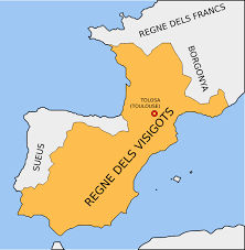 Toledo es converteix en capital del regne visigòtic