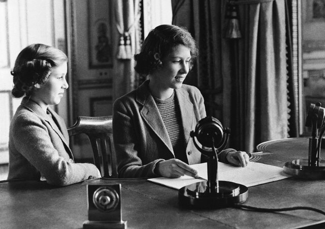 The FIRST BBC radio speech