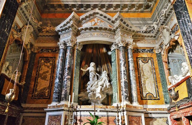 L'Extase de sainte Thérèse par le Bernin