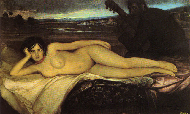 José Romero de Torres - La musa gitana (ESP) Centro de arte contemporáneo andaluz