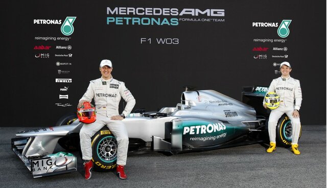Michael Schumacher comes back to F1