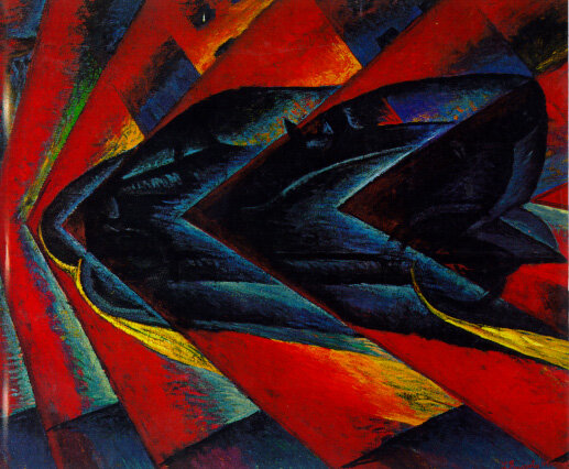 RUSSOLO - DInamismo di un'automobile